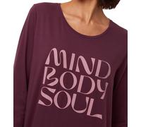 Triumph Damen Nightdresses NDK LSL X, DEEP Burgundy, 42