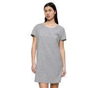 Nachthemd TRIUMPH "Nightdresses NDK X 02", Damen, Gr. 42, N-Gr, grau (dunkelgrau melange), Jersey, Obermaterial: 100% Baumwolle, Rundhals, Kleider Nachthemd, weich und atmungsaktiv (27346028-42) dunke