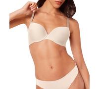 Triumph Pure Micro Bügel-BH mit Halbschale und Einlage cameo beige - 90C