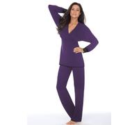 Triumph Damen Pyjama Elegant Sheer PK (1NL59), Gr. 38, Violett (Dark Purple (RU))