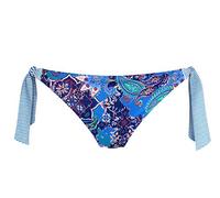 Triumph Damen Riad Paisley Tai Bikinihose, per Pack Mehrfarbig (Blue - Dark Combination M008), Keine Angabe (Herstellergröße: 40)
