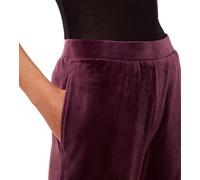 Triumph Damen Sensual Velour Wide Leg Trousers, DEEP Burgundy, 48