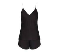 Triumph Damen Silky Sensuality Psw X Pajama Set, Schwarz, 46 EU