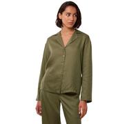 Triumph Damen Silky Sensuality Top LSL Shirt, Martini Olive, 42