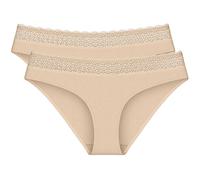 Slip TRIUMPH "Feel of Modal Tai 2P" Gr. XL, beige Damen Unterhosen (55007745-XL) beige