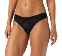 Triumph Damen Smart Deco High Leg String Ex Unterw sche, Schwarz, 1 EU