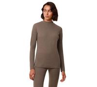 Triumph Damen Smart Thermal High Neck Top X Shirt, Brown - Light Combination, S