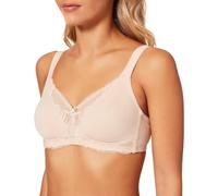 Triumph Damen Spitzen-BH Modern Lace+Cotton N, ohne Bügel, ohne Polsterung, Verstellbare Träger, 90E, Neutral Beige