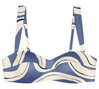 Triumph Damen Summer Allure DP Bikini top, Blue Combination, 42D