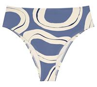 Triumph Damen Summer Allure Highwaist Brief Bikini Bottoms, Blue Combination, 36