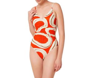 Triumph Damen Summer Allure OP 01 One Piece Swimsuit, ORANGE - Light Combination, 38D