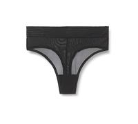 Triumph Damen Tempting Sheer Highwaist String Briefs, Schwarz, M EU