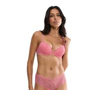 Push-up-BH TRIUMPH "That Night In Vegas WHU", Damen, Gr. 70, Cup C, wild rose, Mesh, Obermaterial: 49% Polyester, 41% Polyamid, 10% Elasthan, BHs Push-up-BH, Comfort Wire, mit grafischem Muster (32572