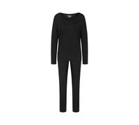 Triumph Pyjama-Set Timeless Sensuality PK LSL Damen mit Spitzeneinsätzen Schwarz Größe 42