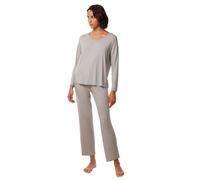 Triumph Pyjama-Set Timeless Sensuality Damen Hellgrau Größe 42