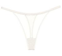 Triumph Damen Triumph Signature Sheer String Briefs, Ecru White, 42