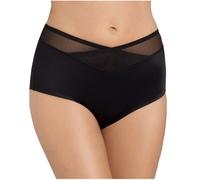 Triumph Maxislip True Shape Sensation Maxi, mit modischem Stretch-Tüll 38 schwarz Damen Formslips Shapewear Damenwäsche 38 schwarz