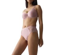Maxislip TRIUMPH "Wild Azalea Florale", Damen, Gr. 40, rosa (sophia), Microtouch, Obermaterial: 82% Polyamid, 18% Elasthan, körpernah, Unterhosen, Spitze, hochgeschnitten, Satin-Einfassung, elastisch 