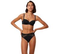 Triumph Schalen-BH Wild Azalea Florale WHP – Damen Gr. 90 Cup E, schwarz
