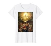 Triumph des Christentums über Heidentum Gustave Dore 1865 Preisgünstiges Grafik-T-Shirt, Damen, Weiß, XS