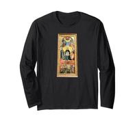 Triumph des Heiligen Thomas Aquinas Traini Altarbild Kunst Design Langarmshirt