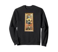 Triumph des Heiligen Thomas Aquinas Traini Altarbild Kunst Design Sweatshirt