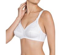 Triumph Damen Minimizer-BH Doreen + Cotton 01 N, ohne Bügel, ohne Polsterung, Verstellbare Träger, 75D, Weiß