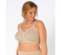 Triumph Bügelloser BH Doreen, ohne Bügel mit Spitze 85, Cup B beige Damen BHs Damenwäsche 85, Cup B hautfarben