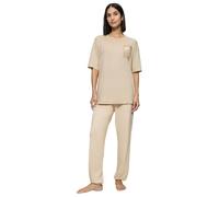Triumph Endless Comfort PK SSL 10 CO/MD, Pyjama-Set Damen, Mehrfarbig (Skin - Light Combination), 46