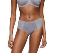 Hipster TRIUMPH "Essential Minimizer T", Damen, Gr. 40, grau (grau shadow), Microtouch, Obermaterial: 78% Polyamid, 22% Elasthan, Unterhosen, schimmerndes Jacquardmuster, elastisch, weich, blickdicht