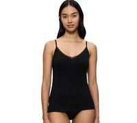 Triumph Feel Of Cotton Spaghetti Top Schwarz Baumwolle 42 Damen