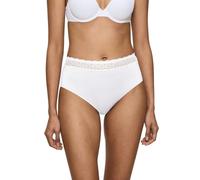 Slip TRIUMPH "Feel of Modal Midi 2P", Damen, Gr. M, weiß, Obermaterial: 87% Modal, 13% Elasthan, Unterhosen, sehr weich (95755725-M) weiß