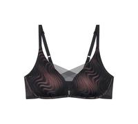Bügelloser BH TRIUMPH "Shape Smart Ellipse P", Damen, Gr. 5, N-Gr, schwarz, Microtouch, Obermaterial: 48% Polyamid, 27% Polyester, 25% Elasthan, feminin, BHs, glättend und schmeichelnd (97191468-5) sc