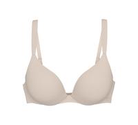 Bügel-BH TRIUMPH "Body Make-Up Illusion", Damen, Gr. 75, Cup B, beige, Microtouch, Obermaterial: 49% Polyamid, 35% Polyester, 16% Elasthan, Basic, BHs Bügel-BH, mit tiefem Dekolleté, gepolsterte Cups,