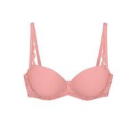Triumph T-Shirt-BH Amourette Stretch-Spitze, glatte Cups, atmungsaktiv 75C Cherry Rose