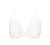Triumph Damen Spitzen-BH Body Make-Up Illusion Lace WP, mit Bügel, Gepolstert, Verstellbare Träger, 80C, Ecru White