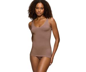 Triumph Hemdchen "Smart Natural" in Hellbraun - Größe 44-50 | Damen Loungewear