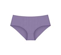 Slip TRIUMPH "Essential Minimizer T Hipster X", Damen, Gr. 44, lila, Microtouch, Obermaterial: 78% Polyamid, 22% Elasthan, Unterhosen Slip, schimmerndes Jacquardmuster (72757107-44) lila