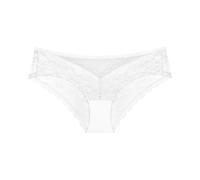 Triumph Hipster Comfort Allure Damen Microtouch mit floraler Stretch-Spitze & Mesh weiß Gr. 40