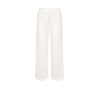 Strandhose TRIUMPH "Beach MyWear Crochet Trousers", Damen, Gr. 44, N-Gr, silk weiß, Strick, Obermaterial: 95% Polyester, 5% Elasthan, Hosen Strandhose, weiches Häkeldesign (59664028-44) silk weiß