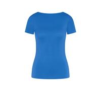 Triumph - Kurzarm Top - Blau XL - Beauty Layers - Homewear für Frauen