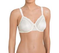 Triumph Ladyform Soft Damen Miederwaren BH kurz Mittelträger mit Bügel Offwhite/Vanille (chrysantheme) - 80C
