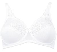 Triumph Minimizer-BH »Letizia W01« leicht transparentes Obercup mit graphischer Spitze, weiß