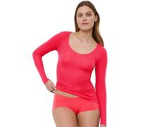 Triumph Longsleeve in Koralle - Größe L | Damen Tops