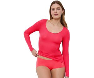 Triumph Longsleeve in Koralle - Größe XS | Damen Tops