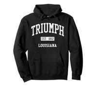 Triumph Louisiana LA JS04 Leichtathletik im Vintage-Stil Pullover Hoodie
