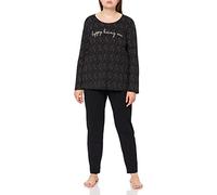 Triumph Lounge Me Cotton Pyjama PK02 Black 42