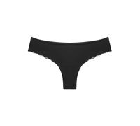 Triumph Damen String Lovely Micro Brazilian Schwarz Größe L