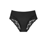 Triumph Klassischer Damenslip mit hoher Taille Ladyform Soft 10210671 Schwarz 46