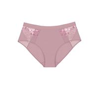 Maxislip TRIUMPH "Wild Azalea Florale", Damen, Gr. 46, blossom kiss, Microtouch, Obermaterial: 82% Polyamid, 18% Elasthan, körpernah, Unterhosen, aus Jacquard mit Stickerei, formend, weich, komfortabe